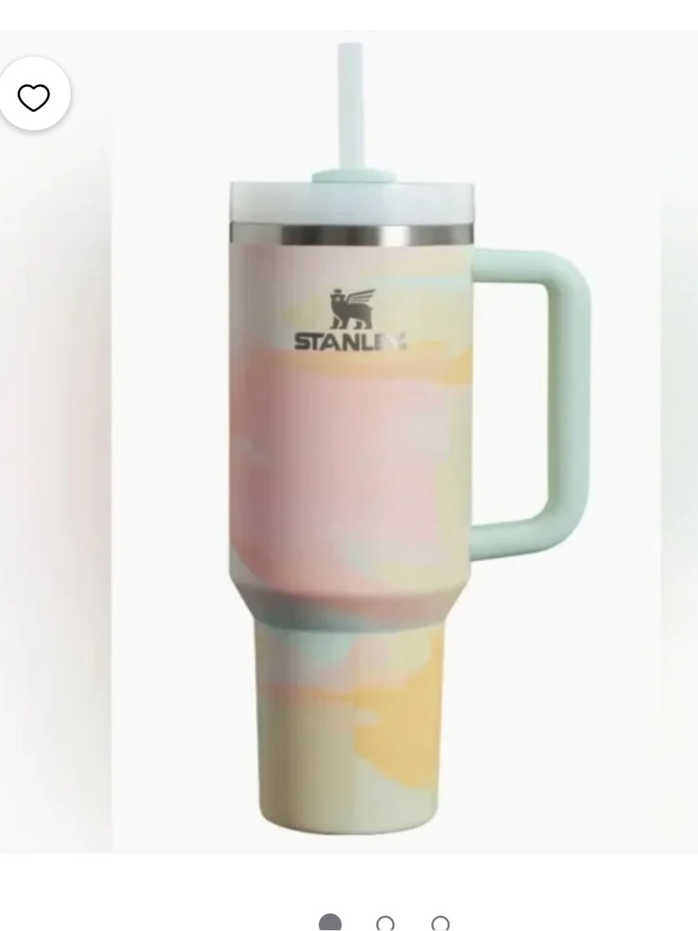 STANLEY The Quencher H2.0 FlowState Tumbler 40 oz Pink